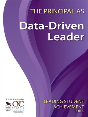 cover image of The Principal as Data-Driven Leader